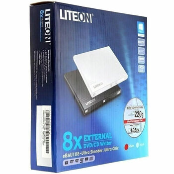 建兴 光驱 ebau108 （LITEON）刻录机外置USB光驱DVD刻录外接电脑笔记本驱动