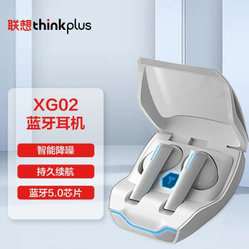 联想thinkplusxg02电竞游戏无线蓝牙耳机高端高音质入耳式双耳降噪