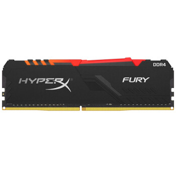 金士顿（Kingston） Fury系列 DDR4 2666 16GB  台式机内存 骇客神条 RGB灯条,降价幅度3.5%