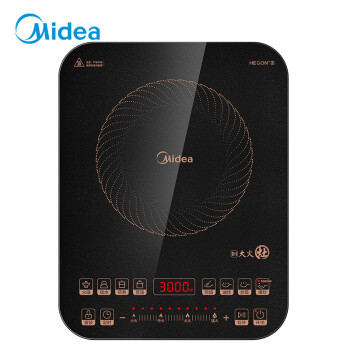 美的（Midea）电磁炉 家用3000W大火力十档滑控 IH立体匀火电磁灶4D防水 双风机散热 C30-IH3002,降价幅度3.3%