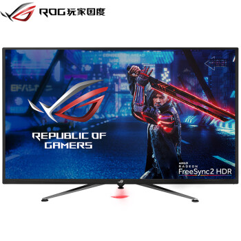 华硕 ASUS XG438Q 43英寸 4K HDR600 120Hz 支持 Free-sync2 电脑显示器自营 电竞显示器 游戏显示器,降价幅度7.8%