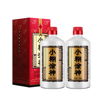 【酒厂直供】小糊涂仙 52度 小糊涂神250ml(双瓶装) 白酒 酒仙网