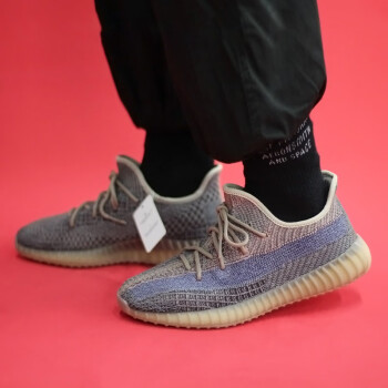 阿迪达斯 （adidas）Yeezy 椰子350黑天使纯黑跑步鞋男鞋女鞋低帮休闲鞋GX3 H02795蓝棕 褪色 39