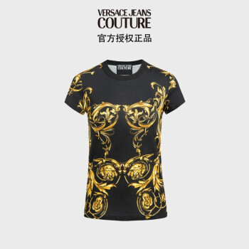 【范思哲t恤衫】范思哲versace jeans couture 22春夏女士garlandt恤