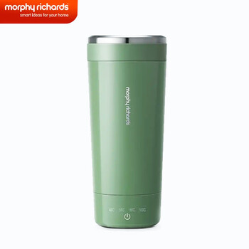摩飞morphyrichards 便携式电热水杯 旅行电水壶 办公室泡茶咖啡家用