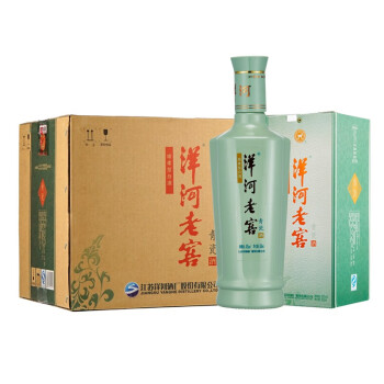 洋河老窖青瓷浓香型白酒42度500ml6整箱