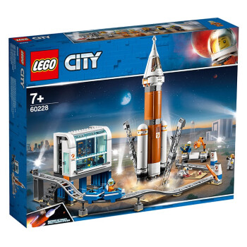 乐高(lego)积木玩具 city城市组系列开学季 60228 深空火箭发射控制