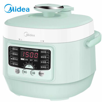 美的（Midea）电压力锅 智能迷你小型家用电饭锅2.5L 高压锅MY-QS25A1XL