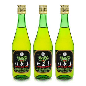 山西杏花村竹叶青酒45度竹叶青酒475ml3瓶玻竹国产露酒475ml12瓶45