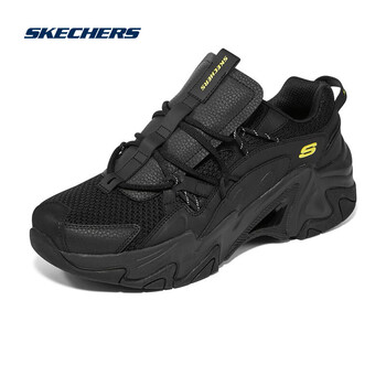 skechers斯凯奇情侣款三代时尚机甲鞋厚底时尚运动休闲鞋跑步鞋894089