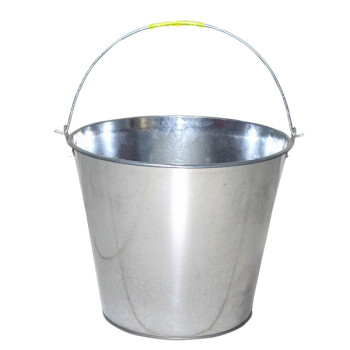 水桶 白铁皮手工水桶 家用提水桶 园艺水桶 白铁皮手提水桶 15l