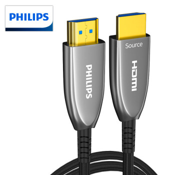 飞利浦（PHILIPS）光纤HDMI线2.0版4K60hz工程线HDR电脑电视投影仪玩客云家庭影院 高清线 20米