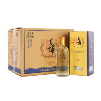 劲牌 毛铺苦荞酒 金荞 50度  500ml*6瓶 整箱装