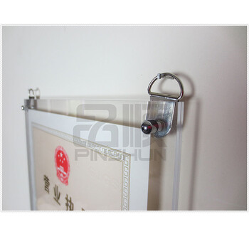 
                                                                                品顺（PINSHUN） 亚克力相框挂墙 有机玻璃水晶营业执照证书框架 税务登记证框组合 挂式3+3MM厚度 16寸A3                