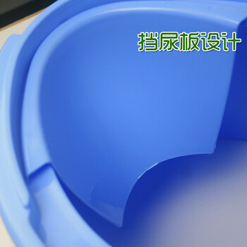 
                                        移动坐便器 高度35CM 移动马桶 老人马桶孕妇便桶塑料马桶 白色                