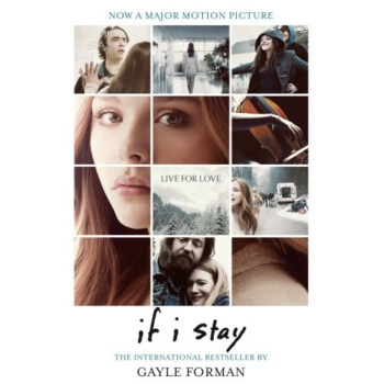 如果我留下来 英文原版 If I stay Gayle Forman 电影原著小说书籍