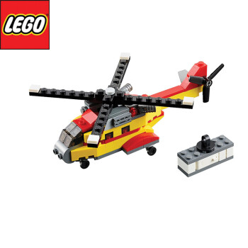 lego 乐高 拼插类玩具 creator创意百变系列 货物直升机 31029