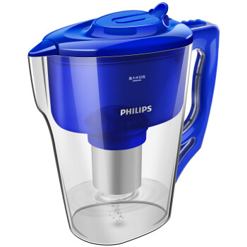 
                                                            飞利浦（PHILIPS） WP2801 净水壶 家用净水器 厨房过滤器 滤水壶 一壶3芯装                