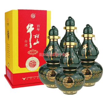 百年牛栏山二锅头 牛栏山珍品福 浓香型白酒 45度 500