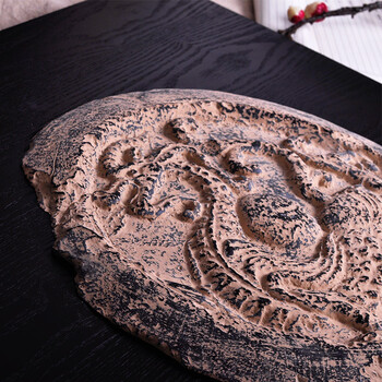吉祥家 新中式壁饰 四灵 青龙朱雀白虎玄武壁挂件 家居风水装饰画 客厅餐厅玄关装饰画饰品A 挂件四灵小款