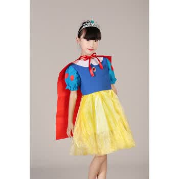 不织布环保服装儿童时装秀演出服手工超人公主幼儿园子走秀表演 公主