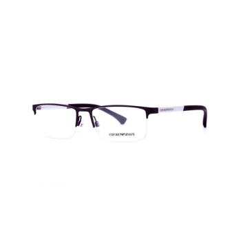 emporio armani阿玛尼眼镜架 ea1041 商务半框近视镜框 3132