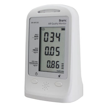 
                                        博朗通甲醛检测仪PM2.5检测仪甲醛 pm2.5 tvoc空气质量检测仪 BR-AIR-332                
