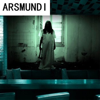 arsmundi 3d个性狼人杀恐怖主题墙纸密室逃脱酒吧ktv包厢背景网咖壁纸