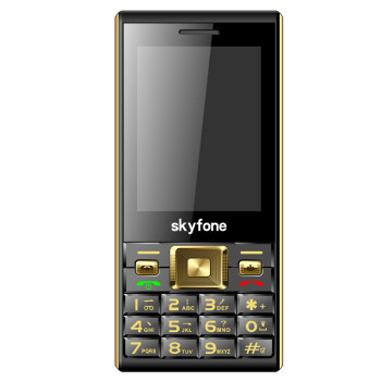 创维移动(skyfone)T728 移动/联通2G老人手机 黑金色