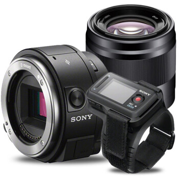 索尼(sony)ilce-qx1l/bq 镜头式微单数码相机 微单相机 qx1单机(搭配e