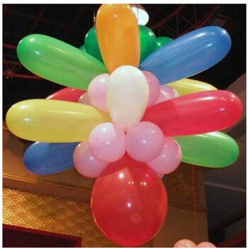 长条气球 魔术气球 生日气球 造型魔术气球 约200只装 混色