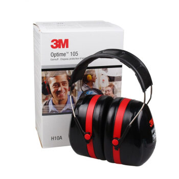 
                                        3M H540A隔音防噪音耳罩 学习睡觉工厂降噪耳机 射击防护耳罩 H540A耳罩(1个)                