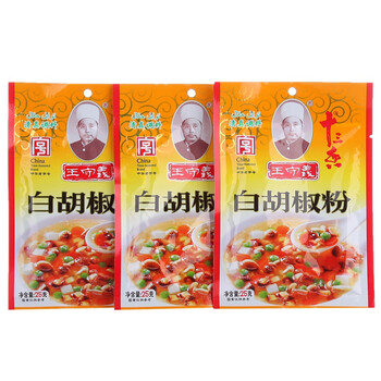 王守义白胡椒粉 25g*3袋图片