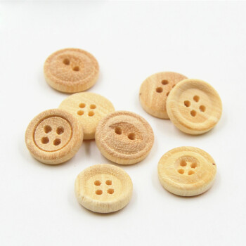 迈利达  黄杨木茶子木衬衫纽扣  童装扣子 衬衣钮扣 11.5mm 7#(3粒) 11.5mm
