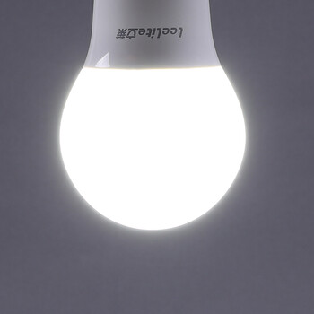立莱 led灯泡 圆形超亮e27大螺口led球泡节能灯具 8W 白光