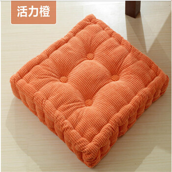 
                                        路派LUPAI 加厚榻榻米坐垫地板椅子垫 榻榻米坐垫活力橙 40*40cm                