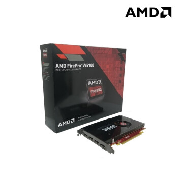 AMD FirePro W4100 W5100 W7100 专业显卡绘图设计 W5100 DP*4