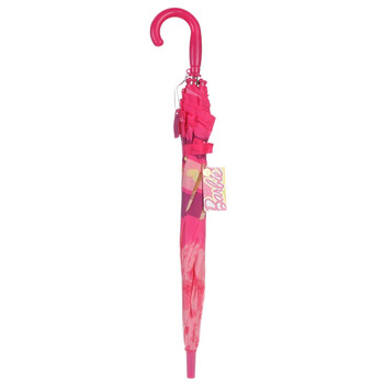 芭比（Barbie）卡通儿童雨伞 儿童安全直杆伞 粉色BS003