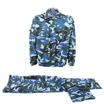 年夏季新款军品特警迷彩作训服劳保用品特战65式执勤服特种兵服 颜色2
