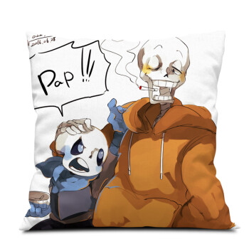 undertale同人传说之下cos周边sans frisk抱枕定制作照片生日礼物 骨