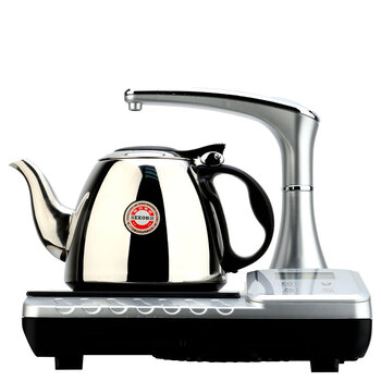 新功(SEKO)抽水器电水壶茶具电磁炉自动上水烧水器套装 VP15-A10 银色