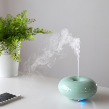 
                                        GXDiffuser 香薰加湿器  办公室家用迷你静音香薰机 净化空气加湿器 深木色                