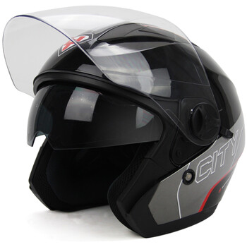 YOHE\/永恒头盔YH-868冬季摩托车头盔 双镜片