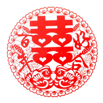 
                                        样样红 喜字贴静电贴压床喜婚礼心形喜龙凤婚庆婚礼窗花玻璃贴婚庆用品 龙凤喜字 鸳鸯戏水-1个 40*40cm                