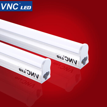 VNC led日光管T5一体化LED灯管 节能省电灯管带支架照明灯具 T5支架 0.9米(12W正白光)经济型