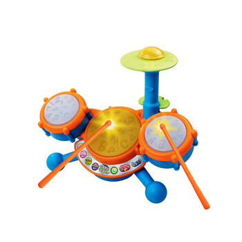 伟易达VTech霹雳架子鼓学拼音音乐敲击玩具儿