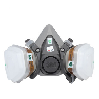 3M 6200配6005防毒七件套 防甲醛 防有机蒸气 实验室使用防毒面具 6200半面具配6005七件套(中号  标准)
