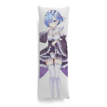 二次美女动漫初音未来穹妹蕾姆等身抱枕定制长等身抱枕套枕芯 蕾姆 40