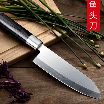 日本刺身刀料理刀主厨刀鱼头不锈钢片鱼刀寿司刀西式厨师三文鱼刀yy