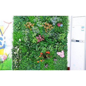 仿真植物墙植物墙绿植墙v植物草坪墙纸手机头橱窗店招墙纤维墙门墙植物背景形象图片